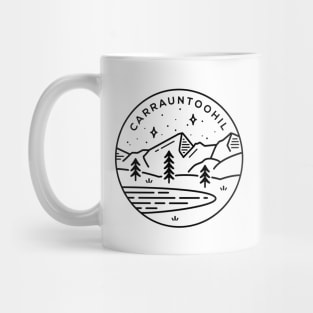 Carrauntoohil Ireland Emblem - White Mug